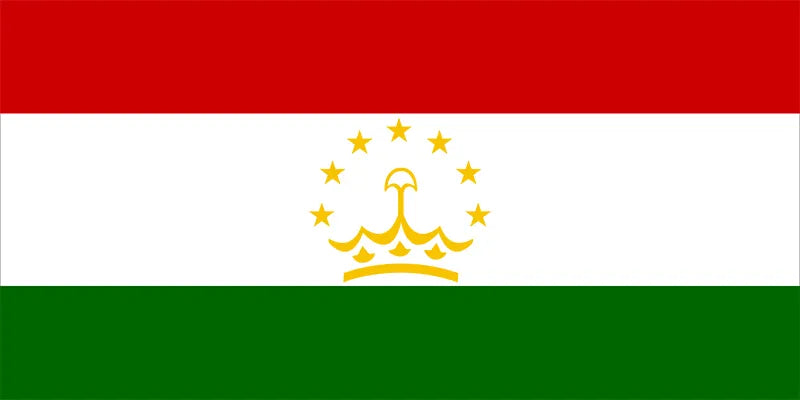 Tajikistan Flag