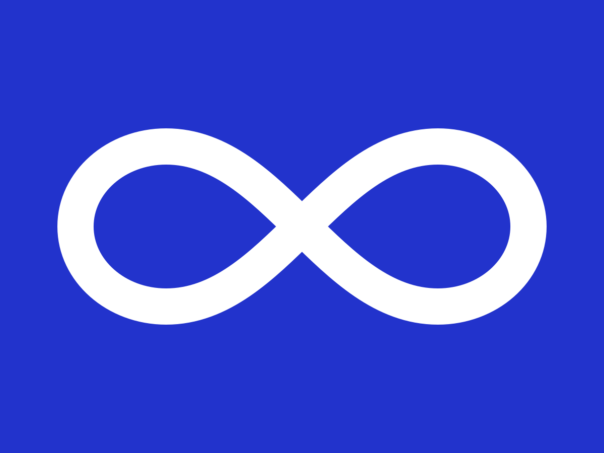 Metis Blue Flag