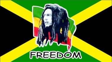 Bob Marley Flag