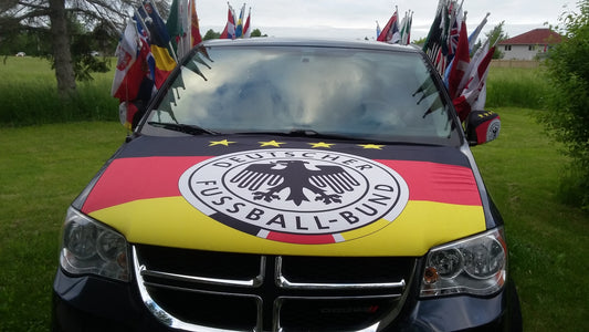 Germany Car Hood Cover Flag