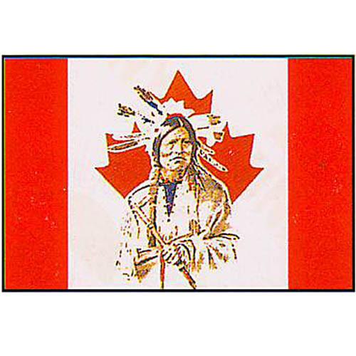 Canadian Sitting Bull Flag