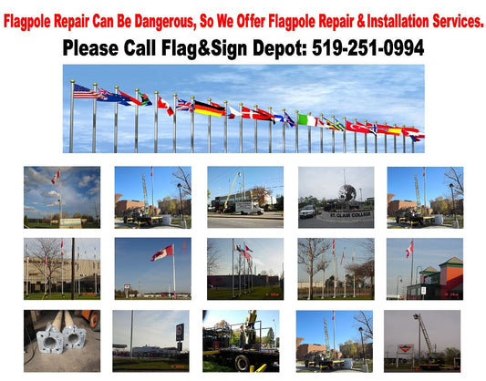 Flag Pole Installation and Repair