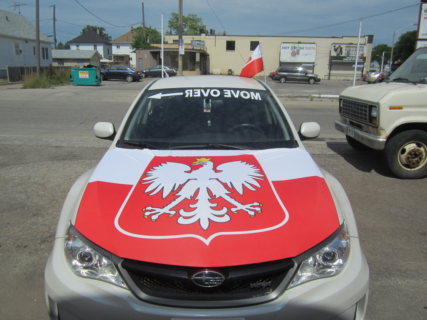 Poland  Car Hood Cover