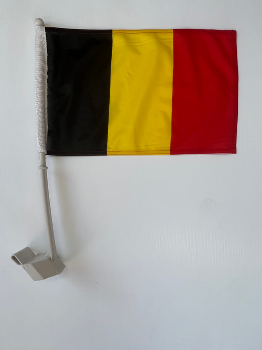 Belgium Car window flag