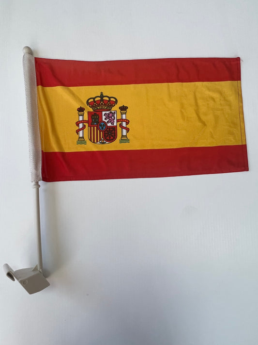 Spain Car window flag
