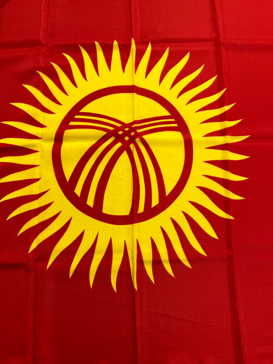 Kyrgyzstan  Flag